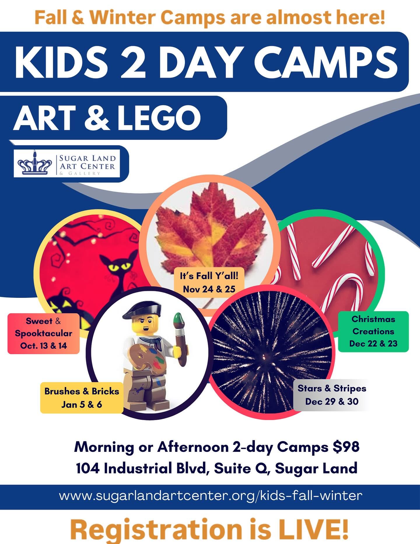 Summer youth art camp showcase in Sugar Land Texas