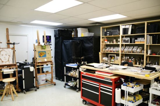 private artist studio spaces available in Sugar Land